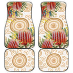Australia Banksia Car Mats Aussie Native Flowers Indigenous Art - Aussie Hoodie