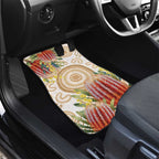 Australia Banksia Car Mats Aussie Native Flowers Indigenous Art - Aussie Hoodie