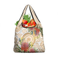 Australia Banksia Grocery Bag Aussie Native Flowers Indigenous Art - Aussie Hoodie
