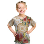Australia Banksia Kid T Shirt Aussie Native Flowers Indigenous Art - Aussie Hoodie