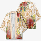 Australia Banksia Kimono Aussie Native Flowers Indigenous Art - Aussie Hoodie