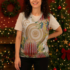 Australia Banksia Christmas Knitted V-Neck Vest Aussie Native Flowers Indigenous Art - Aussie Hoodie