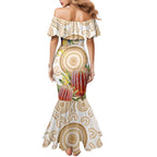 Australia Banksia Mermaid Dress Aussie Native Flowers Indigenous Art - Aussie Hoodie