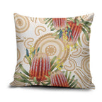 Australia Banksia Pillow Cover Aussie Native Flowers Indigenous Art - Aussie Hoodie