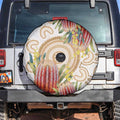 Australia Banksia Spare Tire Cover Aussie Native Flowers Indigenous Art - Aussie Hoodie