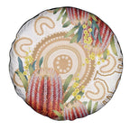 Australia Banksia Spare Tire Cover Aussie Native Flowers Indigenous Art - Aussie Hoodie