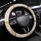 Australia Banksia Steering Wheel Cover Aussie Native Flowers Indigenous Art - Aussie Hoodie
