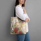 Australia Banksia Tote Bag Aussie Native Flowers Indigenous Art - Aussie Hoodie