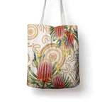 Australia Banksia Tote Bag Aussie Native Flowers Indigenous Art - Aussie Hoodie
