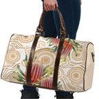 Australia Banksia Travel Bag Aussie Native Flowers Indigenous Art - Aussie Hoodie