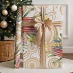 Australia Banksia Wrapping Paper Aussie Native Flowers Indigenous Art - Aussie Hoodie