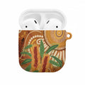 Australia Bottlebrush AirPods Case Callistemon Aussie Native Flowers Indigenous Art - Aussie Hoodie