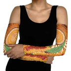 Australia Bottlebrush Arm Sleeves Callistemon Aussie Native Flowers Indigenous Art - Aussie Hoodie