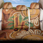 Australia Bottlebrush Back Car Seat Cover Callistemon Aussie Native Flowers Indigenous Art - Aussie Hoodie