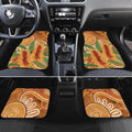 Australia Bottlebrush Car Mats Callistemon Aussie Native Flowers Indigenous Art - Aussie Hoodie