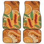 Australia Bottlebrush Car Mats Callistemon Aussie Native Flowers Indigenous Art - Aussie Hoodie