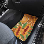 Australia Bottlebrush Car Mats Callistemon Aussie Native Flowers Indigenous Art - Aussie Hoodie