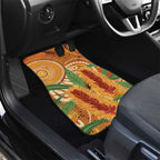 Australia Bottlebrush Car Mats Callistemon Aussie Native Flowers Indigenous Art - Aussie Hoodie