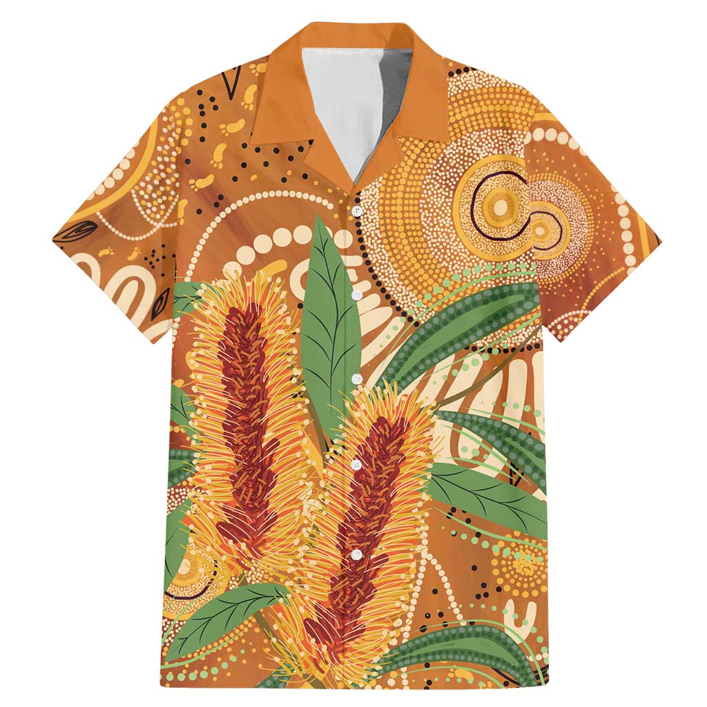 Australia Bottlebrush Family Matching Mermaid Dress and Hawaiian Shirt Callistemon Aussie Native Flowers Indigenous Art - Aussie Hoodie