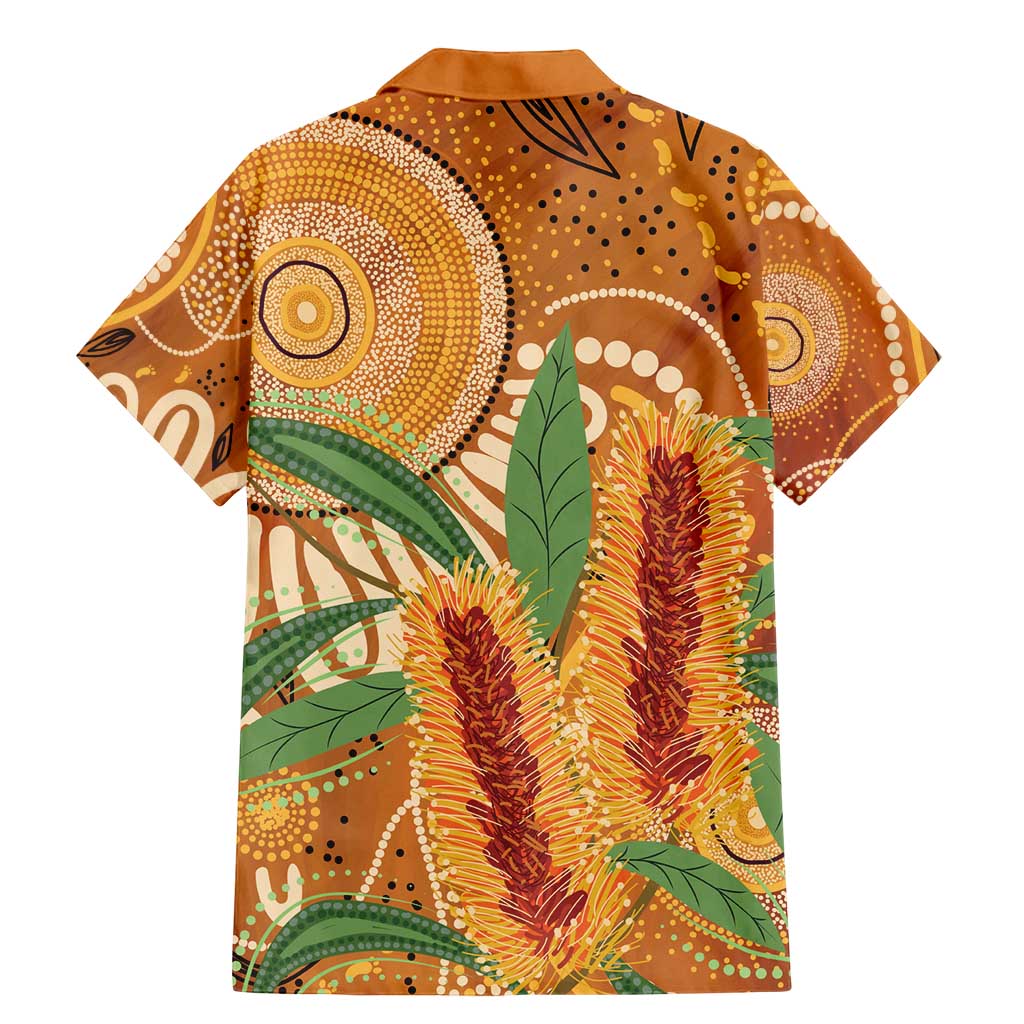 Australia Bottlebrush Family Matching Mermaid Dress and Hawaiian Shirt Callistemon Aussie Native Flowers Indigenous Art - Aussie Hoodie