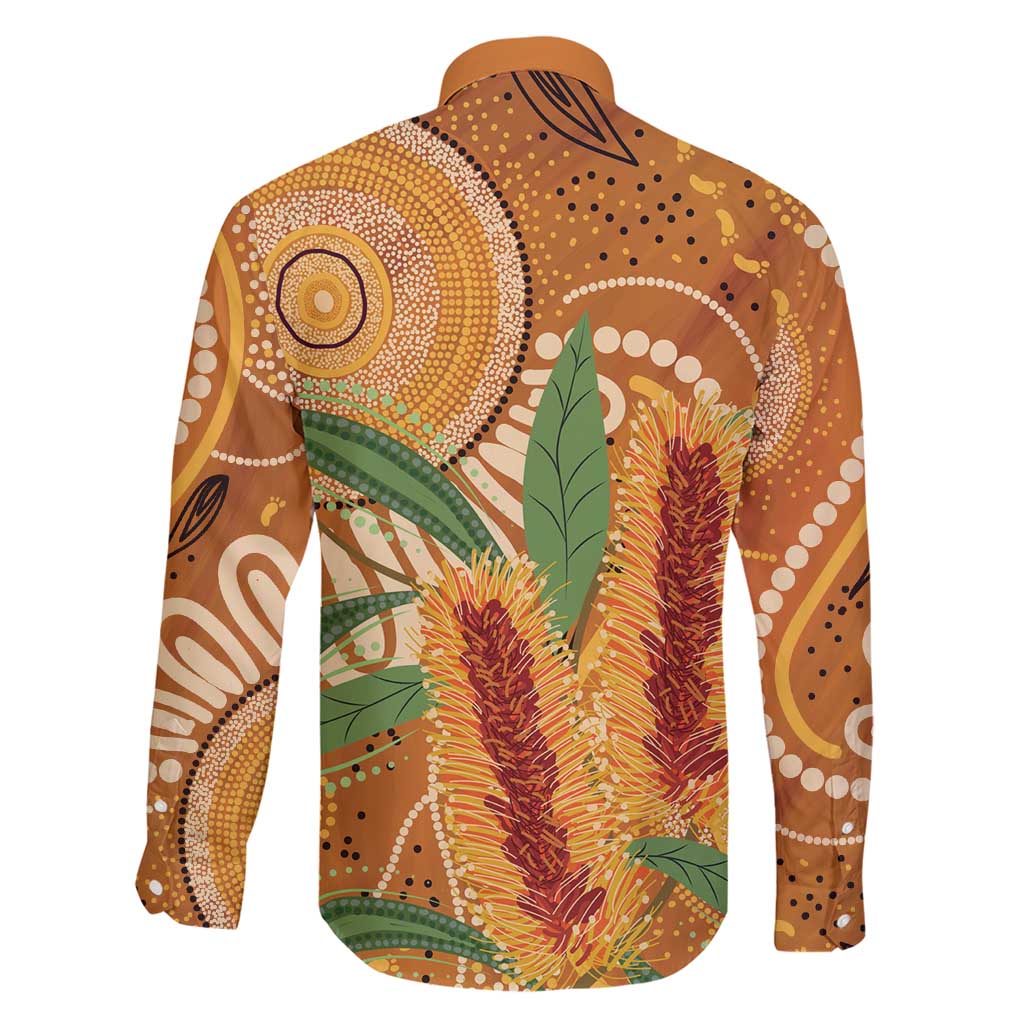 Australia Bottlebrush Family Matching Short Sleeve Bodycon Dress and Hawaiian Shirt Callistemon Aussie Native Flowers Indigenous Art - Aussie Hoodie