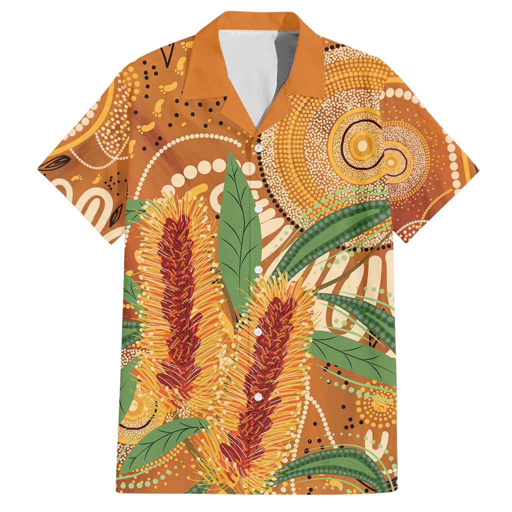 Australia Bottlebrush Family Matching Tank Maxi Dress and Hawaiian Shirt Callistemon Aussie Native Flowers Indigenous Art - Aussie Hoodie