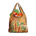 Australia Bottlebrush Grocery Bag Callistemon Aussie Native Flowers Indigenous Art - Aussie Hoodie