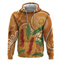 Australia Bottlebrush Hoodie Callistemon Aussie Native Flowers Indigenous Art - Aussie Hoodie