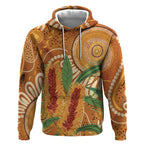Australia Bottlebrush Hoodie Callistemon Aussie Native Flowers Indigenous Art - Aussie Hoodie