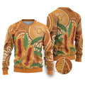 Australia Bottlebrush Ugly Christmas Sweater Callistemon Aussie Native Flowers Indigenous Art - Aussie Hoodie