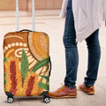 Australia Bottlebrush Luggage Cover Callistemon Aussie Native Flowers Indigenous Art - Aussie Hoodie