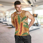 Australia Bottlebrush Men Tank Top Callistemon Aussie Native Flowers Indigenous Art - Aussie Hoodie