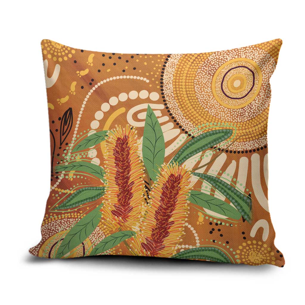 Australia Bottlebrush Pillow Cover Callistemon Aussie Native Flowers Indigenous Art - Aussie Hoodie