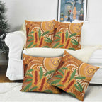 Australia Bottlebrush Pillow Cover Callistemon Aussie Native Flowers Indigenous Art - Aussie Hoodie