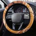 Australia Bottlebrush Steering Wheel Cover Callistemon Aussie Native Flowers Indigenous Art - Aussie Hoodie