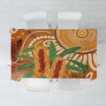 Australia Bottlebrush Tablecloth Callistemon Aussie Native Flowers Indigenous Art - Aussie Hoodie