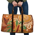 Australia Bottlebrush Travel Bag Callistemon Aussie Native Flowers Indigenous Art - Aussie Hoodie