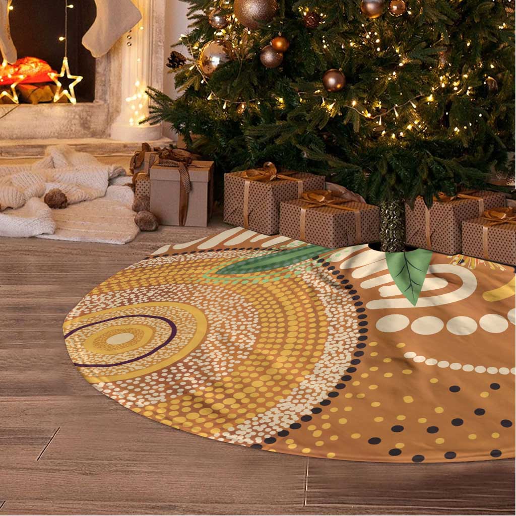 Australia Bottlebrush Tree Skirt Callistemon Aussie Native Flowers Indigenous Art - Aussie Hoodie