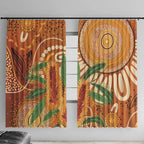 Australia Bottlebrush Window Curtain Callistemon Aussie Native Flowers Indigenous Art - Aussie Hoodie