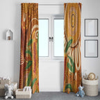 Australia Bottlebrush Window Curtain Callistemon Aussie Native Flowers Indigenous Art - Aussie Hoodie