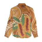 Australia Bottlebrush Women Casual Shirt Callistemon Aussie Native Flowers Indigenous Art - Aussie Hoodie