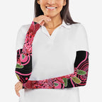 Australia Waratah Arm Sleeves Telopea Aussie Native Flowers Indigenous Art - Aussie Hoodie