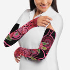 Australia Waratah Arm Sleeves Telopea Aussie Native Flowers Indigenous Art - Aussie Hoodie