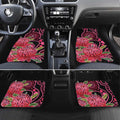 Australia Waratah Car Mats Telopea Aussie Native Flowers Indigenous Art - Aussie Hoodie