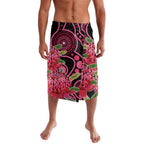 Australia Waratah Lavalava Telopea Aussie Native Flowers Indigenous Art - Aussie Hoodie