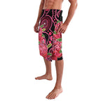 Australia Waratah Lavalava Telopea Aussie Native Flowers Indigenous Art - Aussie Hoodie