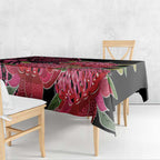 Australia Waratah Tablecloth Telopea Aussie Native Flowers Indigenous Art - Aussie Hoodie