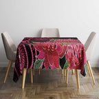Australia Waratah Tablecloth Telopea Aussie Native Flowers Indigenous Art - Aussie Hoodie