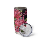 Australia Waratah Tumbler Cup Telopea Aussie Native Flowers Indigenous Art - Aussie Hoodie