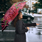 Australia Waratah Umbrella Telopea Aussie Native Flowers Indigenous Art - Aussie Hoodie